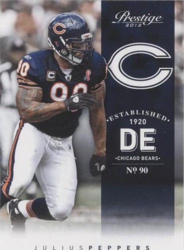 2012 Playoff Prestige Julius Peppers #34
