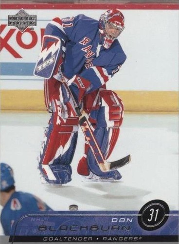 2002-03 Upper Deck - Dan Blackburn #116