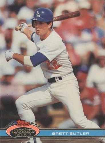 1991 Topps Stadium Club - Brett Butler #389