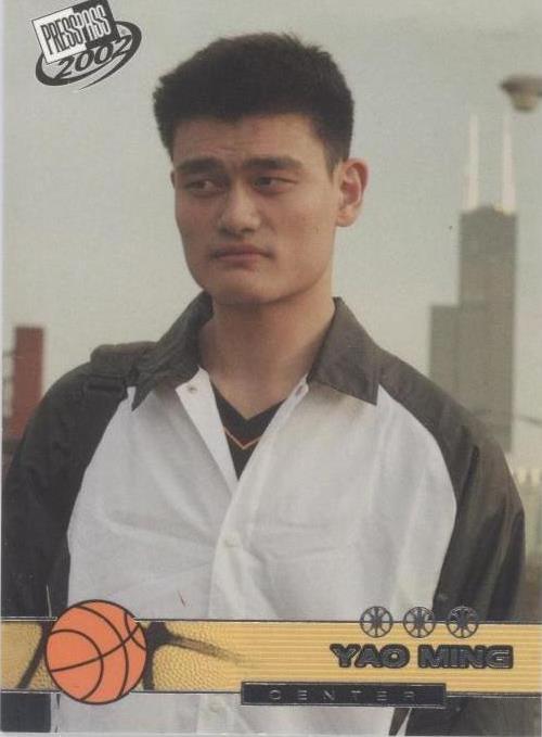 2002 Press Pass - Yao Ming #18