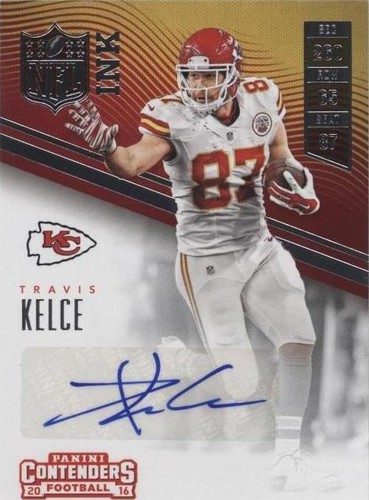 2016 Panini Contenders Travis Kelce #9