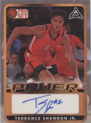 2021-22 Leaf Pro Set Power - Terrence Shannon Jr. #BA-TS1