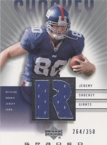 2002 Upper Deck Graded Jeremy Shockey #JS-500