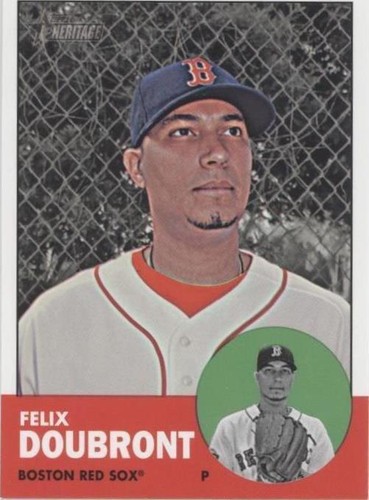 2012 Topps Heritage High Numbers - Felix Doubront #H595