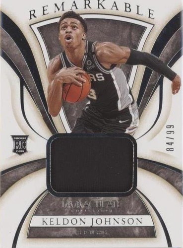 2019-20 Panini Immaculate Collection - Keldon Johnson #RR-KJO