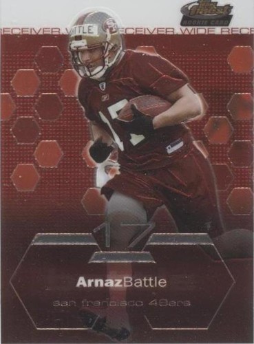 2003 Topps Finest Arnaz Battle #75