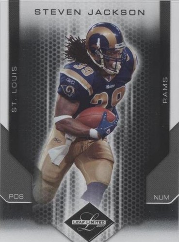 2007 Leaf Limited Steven Jackson #90
