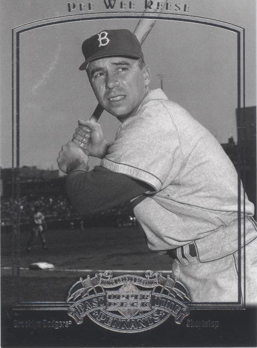 2005 Upper Deck Past Time Pennants - Pee Wee Reese #63