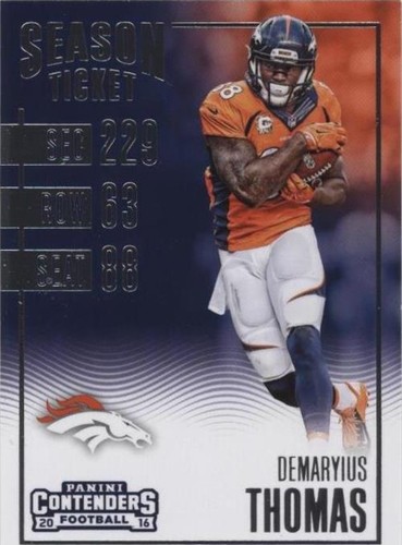 2016 Panini Contenders Demaryius Thomas #66