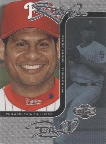 2006 Topps Co-Signers - Bobby Abreu Pat Burrell #56-A