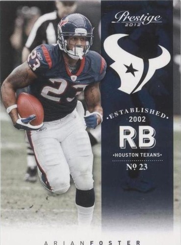 2012 Playoff Prestige Arian Foster #76