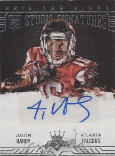 2015 Panini Gridiron Kings Justin Hardy #RSS-JH