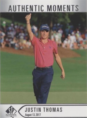 2021 SP Authentic - Justin Thomas #51