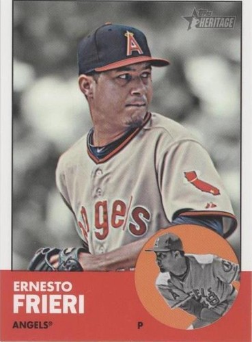2012 Topps Heritage High Numbers - Ernesto Frieri #H593