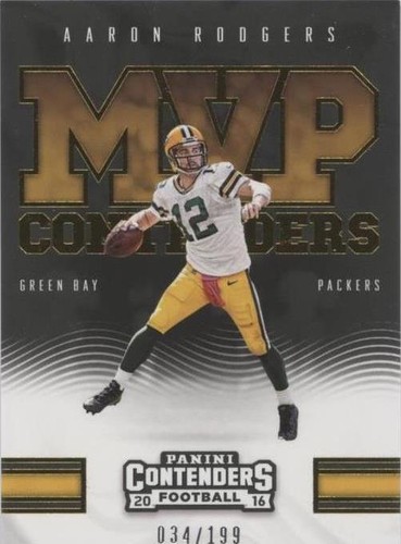 2016 Panini Contenders Aaron Rodgers #4