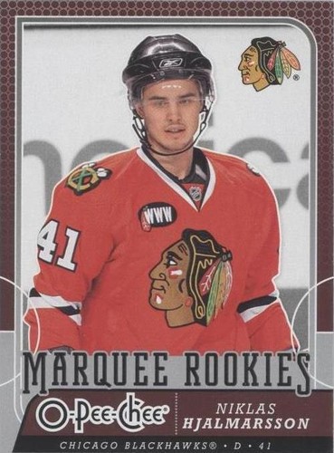 2008-09 O-Pee-Chee - Niklas Hjalmarsson #549