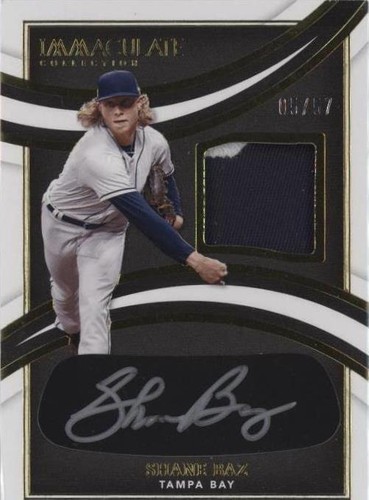2022 Panini Immaculate Collection - Shane Baz #IBP-SH