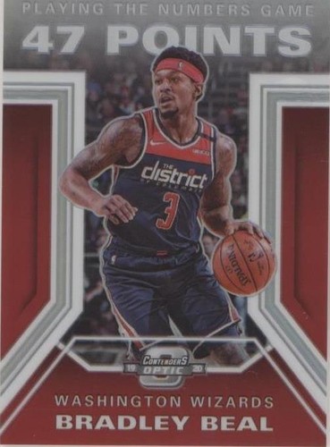 2019-20 Panini Contenders Optic - Bradley Beal #10