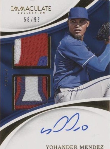 2017 Panini Immaculate Collection - Yohander Mendez #SPR-YO