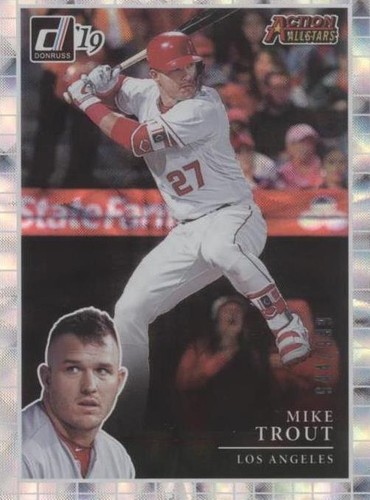2019 Panini Donruss - Mike Trout #AA3