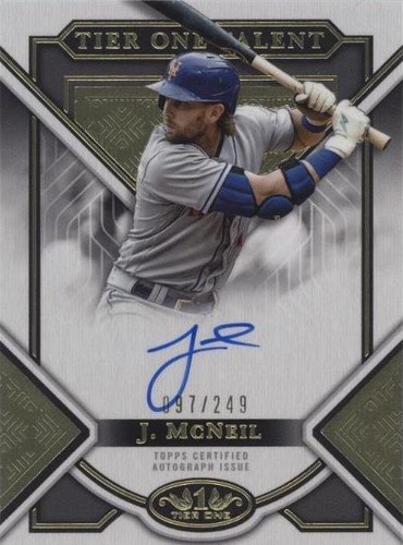 2023 Topps Tier One - Jeff McNeil #T1TA-JMC