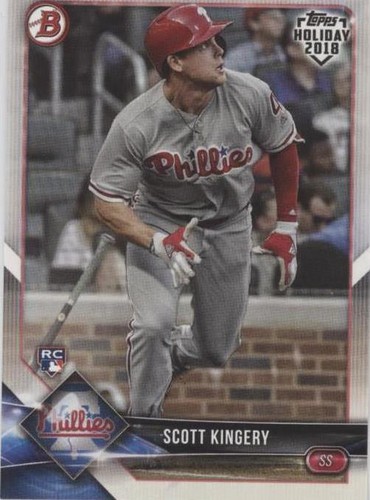 2018 Topps Holiday Bowman - Scott Kingery #TH-SK