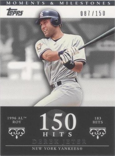 2007 Topps Moments & Milestones - Derek Jeter #83-150