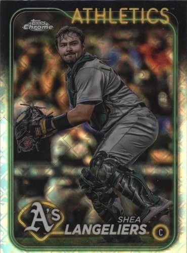 2024 Topps Chrome Logofractor Edition - Shea Langeliers #205