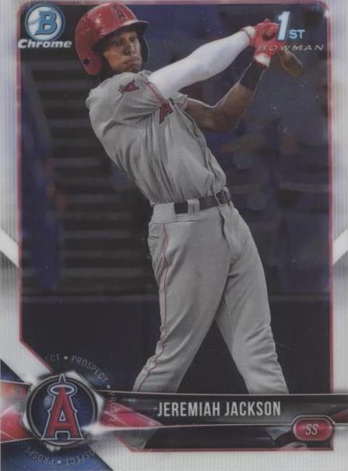 2018 Bowman Draft - Jeremiah Jackson #BDC-51