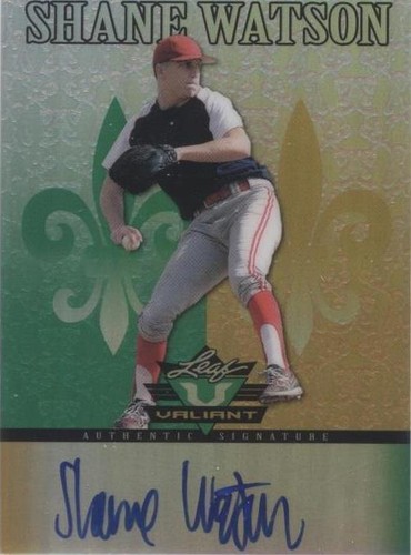 2012 Leaf Valiant - Shane Watson #VA-SW1