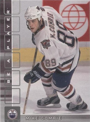 2001-02 In the Game Be A Player Memorabilia - Mike Comrie #38