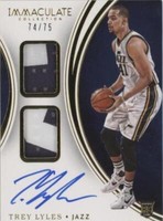 2015-16 Panini Immaculate Collection - Trey Lyles #DPA-TLY