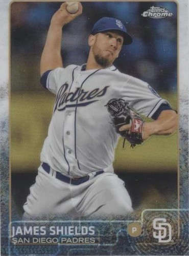 2015 Topps Chrome - James Shields #155