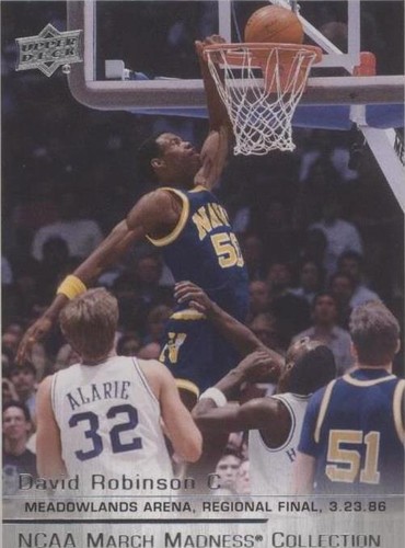 2014-15 Upper Deck NCAA March Madness Collection - David Robinson #DR-2