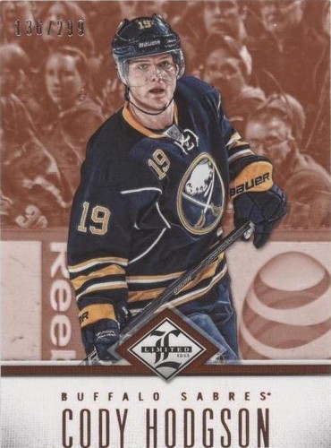 2012-13 Panini Limited - Cody Hodgson #105