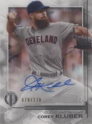 2019 Topps Tribute - Corey Kluber #TA-CK