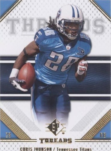 2009 SP Threads Chris Johnson #20