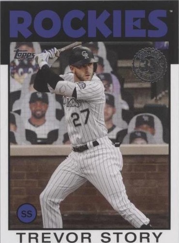 2021 Topps - Trevor Story #86B-29