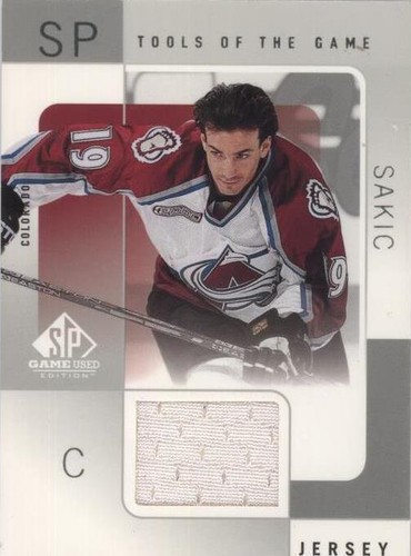 2000-01 SP Game Used Edition - Joe Sakic #JS