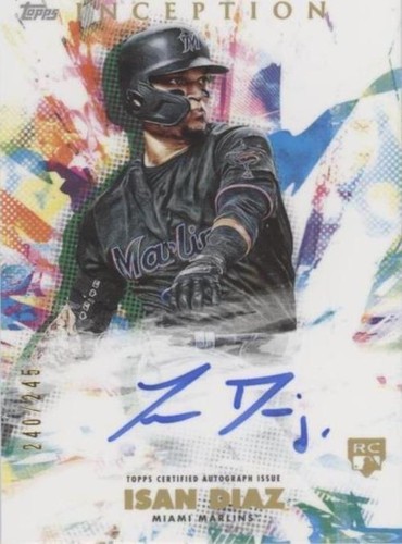 2020 Topps Inception - Isan Diaz #RESA-ID