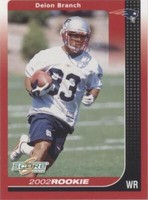 2002 Score Deion Branch #296