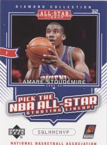 2004-05 Upper Deck All-Star Lineup - Amar'e Stoudemire #AS20