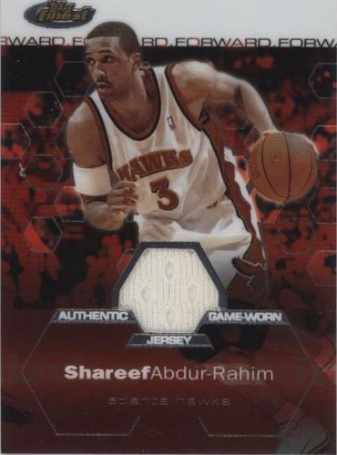 2002-03 Topps Finest - Shareef Abdur-Rahim #122