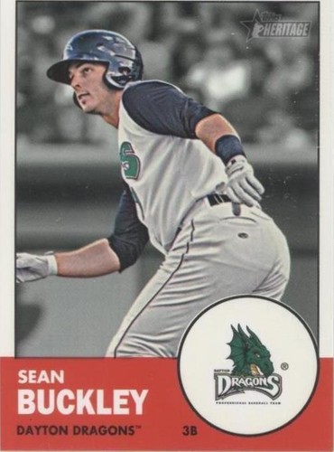 2012 Topps Heritage Minor League Edition - Sean Buckley #175