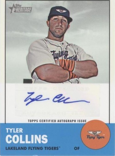 2012 Topps Heritage Minor League Edition - Tyler Collins #ROA-TC