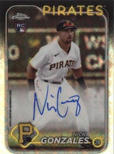 2024 Topps Chrome Logofractor Edition - Nick Gonzales #RCA-NG