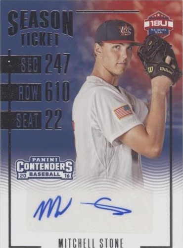 2016 Panini Elite Extra Edition - Mitchell Stone #18U-MT