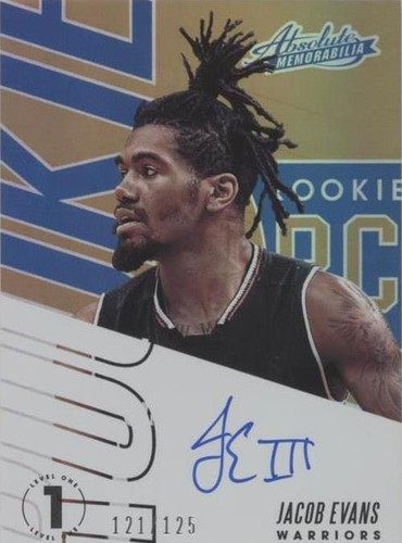 2018-19 Panini Absolute Memorabilia - Jacob Evans III #RA-JEV