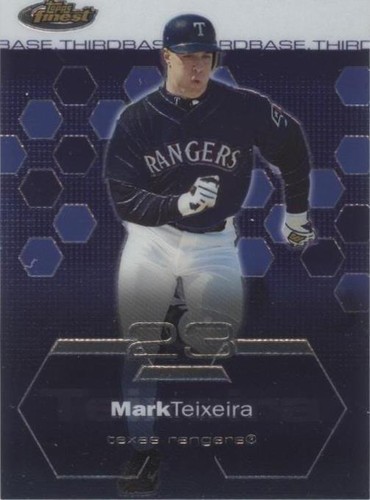 2003 Topps Finest - Mark Teixeira #48