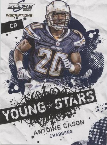 2009 Score Inscriptions Antoine Cason #1